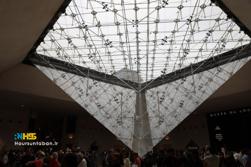 سیستم نورپردازی با نور روز (Daylighting) در موزه لوور (Louvre Museum)